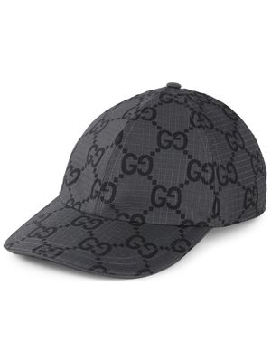 Gucci GG panelled baseball cap - Grey