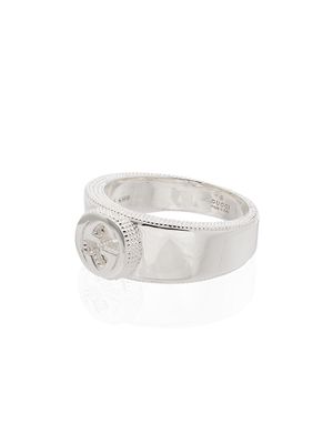 Gucci GG sterling silver ring