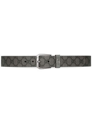 Gucci GG-Supreme adjustable belt - 1244 그레이