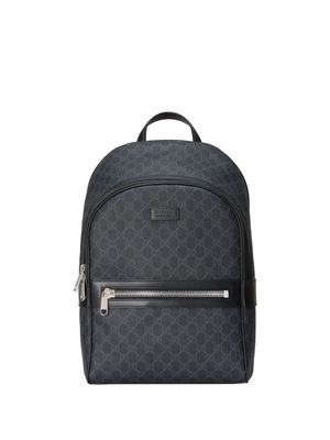 Gucci GG Supreme canvas backpack - Black