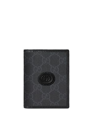 Gucci GG Supreme canvas wallet - Grey