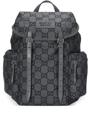 Gucci GG Supreme-print backpack - Grey