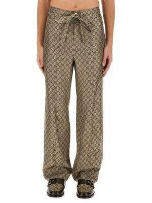 Gucci Gg Supreme Printed Pants