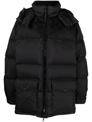 Gucci GG Supreme puffer jacket - Black