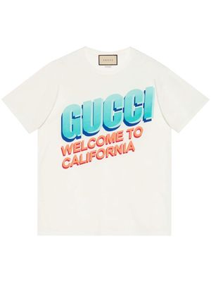 Gucci graphic-print T-shirt - White