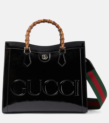 Gucci Gucci Diana Medium patent leather tote bag