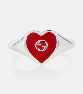 Gucci Gucci Heart sterling silver ring