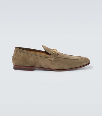 Gucci Gucci Jordaan suede loafers