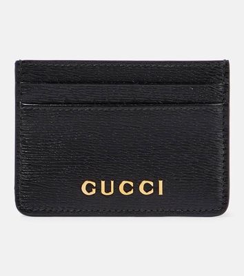 Gucci Gucci Script leather card holder