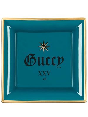 Gucci Guccy XXV porcelain tray - Blue