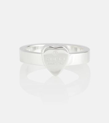 Gucci Heart-detail sterling silver ring