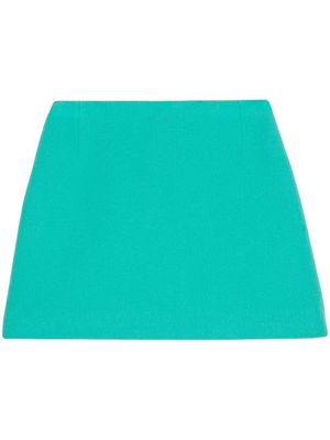 Gucci high-waisted mini skirt - Blue