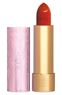 Gucci Holiday Glitter Lipstick in 515 Devotion