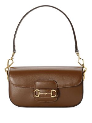 Gucci Horsebit 1955 small shoulder bag - Brown