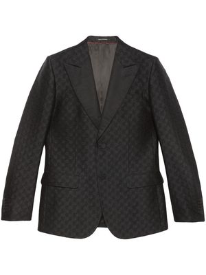 Gucci Horsebit single-breasted jacket - Black