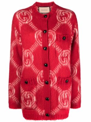 Gucci Interlocking G cardigan - Red