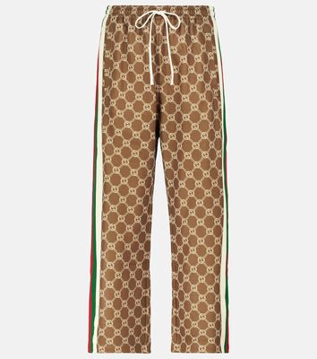 Gucci Interlocking G cropped sweatpants