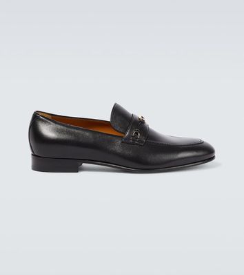 Gucci Interlocking G leather loafers