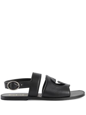 Gucci Interlocking G sandals - Black