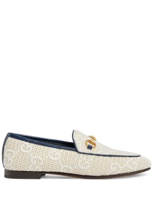 Gucci Jordaan GG loafers - 9188 Bianco