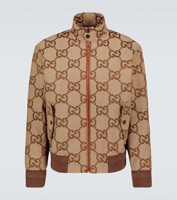 Gucci Jumbo GG canvas jacket