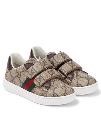 Gucci Kids Ace GG canvas sneakers
