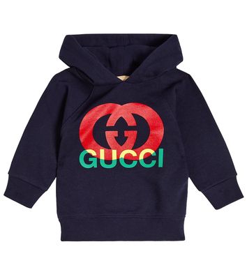 Gucci Kids Baby Interlocking G cotton jersey sweatshirt