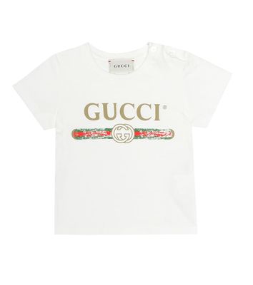 Gucci Kids Baby Printed cotton T-shirt