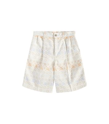 Gucci Kids GG cotton Bermuda shorts