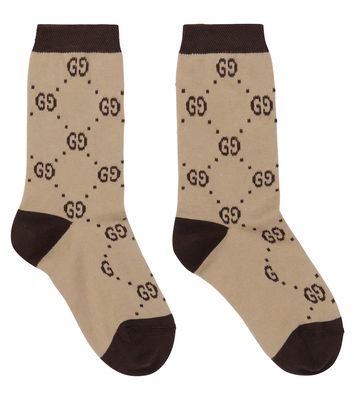 Gucci Kids GG cotton-blend socks