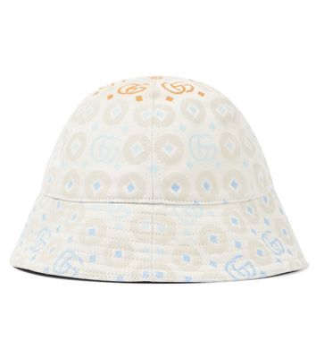 Gucci Kids GG cotton jacquard bucket hat