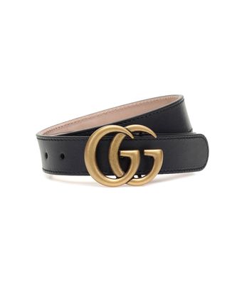 Gucci Kids GG leather belt