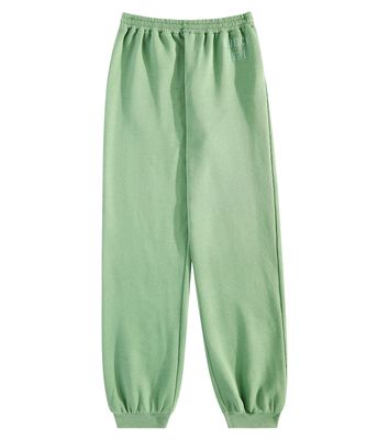 Gucci Kids Logo cotton jersey sweatpants