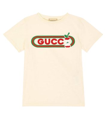 Gucci Kids Logo cotton jersey T-shirt