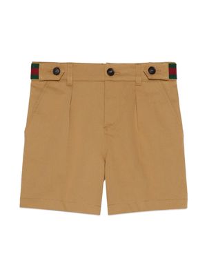 Gucci Kids Shorts Beige