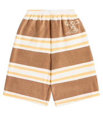 Gucci Kids x Peter Rabbit cotton-blend Bermuda shorts