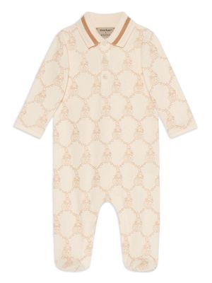Gucci Kids x Peter Rabbit™ embroidered pyjamas - Neutrals