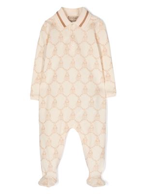 Gucci Kids x Peter Rabbit piqué pajama - Neutrals