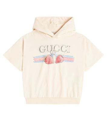 Gucci Kids x Peter Rabbit printed jersey hoodie