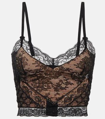Gucci Lace bustier