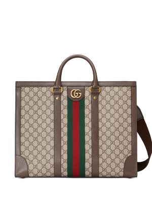 Gucci large Ophidia tote bag - Neutrals