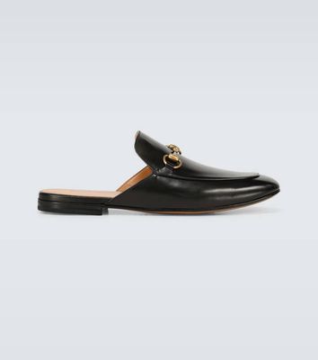 Gucci Leather Horsebit slippers