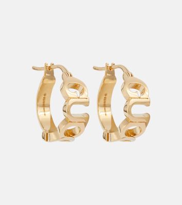 Gucci Logo hoop earrings