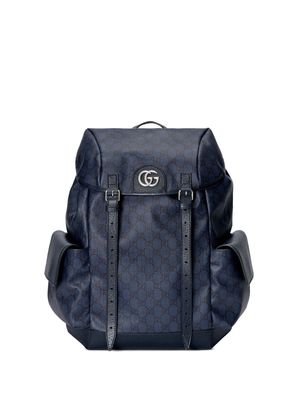 Gucci medium Ophidia canvas backpack - Blue