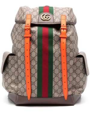 Gucci medium Ophidia GG backpack - Neutrals