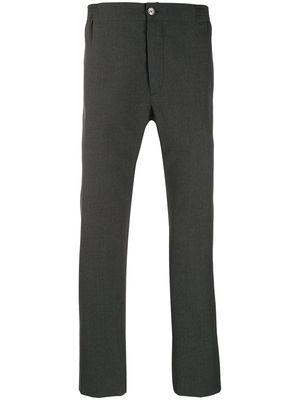 Gucci mid-rise straight leg trousers - Grey