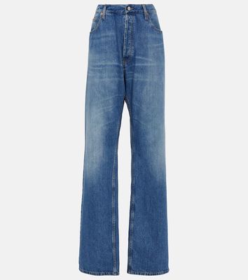 Gucci Mid-rise wide-leg jeans