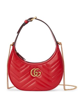 Gucci mini GG Marmont shoulder bag - 6832 Rosso