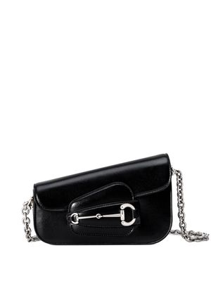 Gucci mini Horsebit 1955 shoulder bag - Black