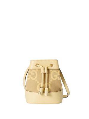 Gucci mini Ophidia bucket bag - Yellow